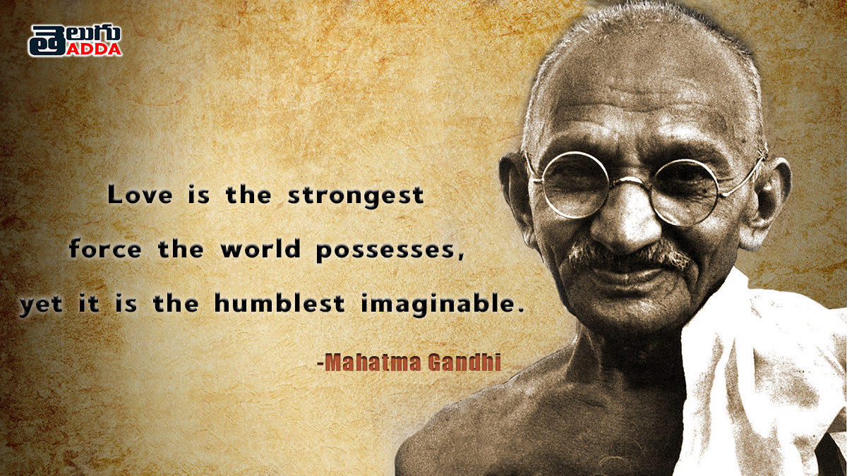 mahatma gandhi inspiring quotes