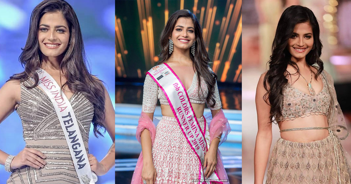 Miss Telangana 2019 Sanjana Vij