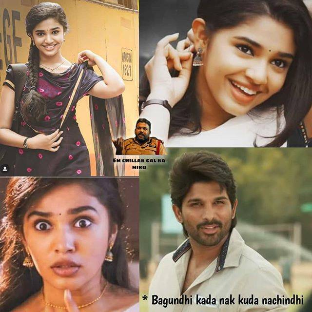 uppena heroine Krithi Shetty memes