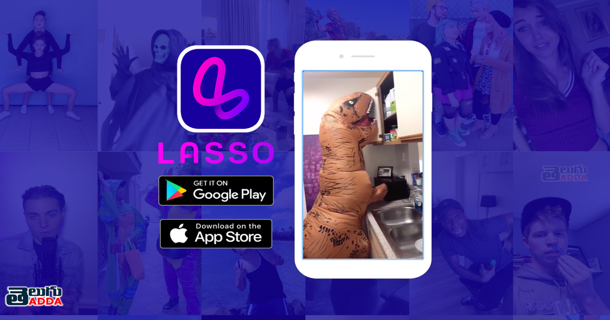 Facebook  Lasso app Features in telugu