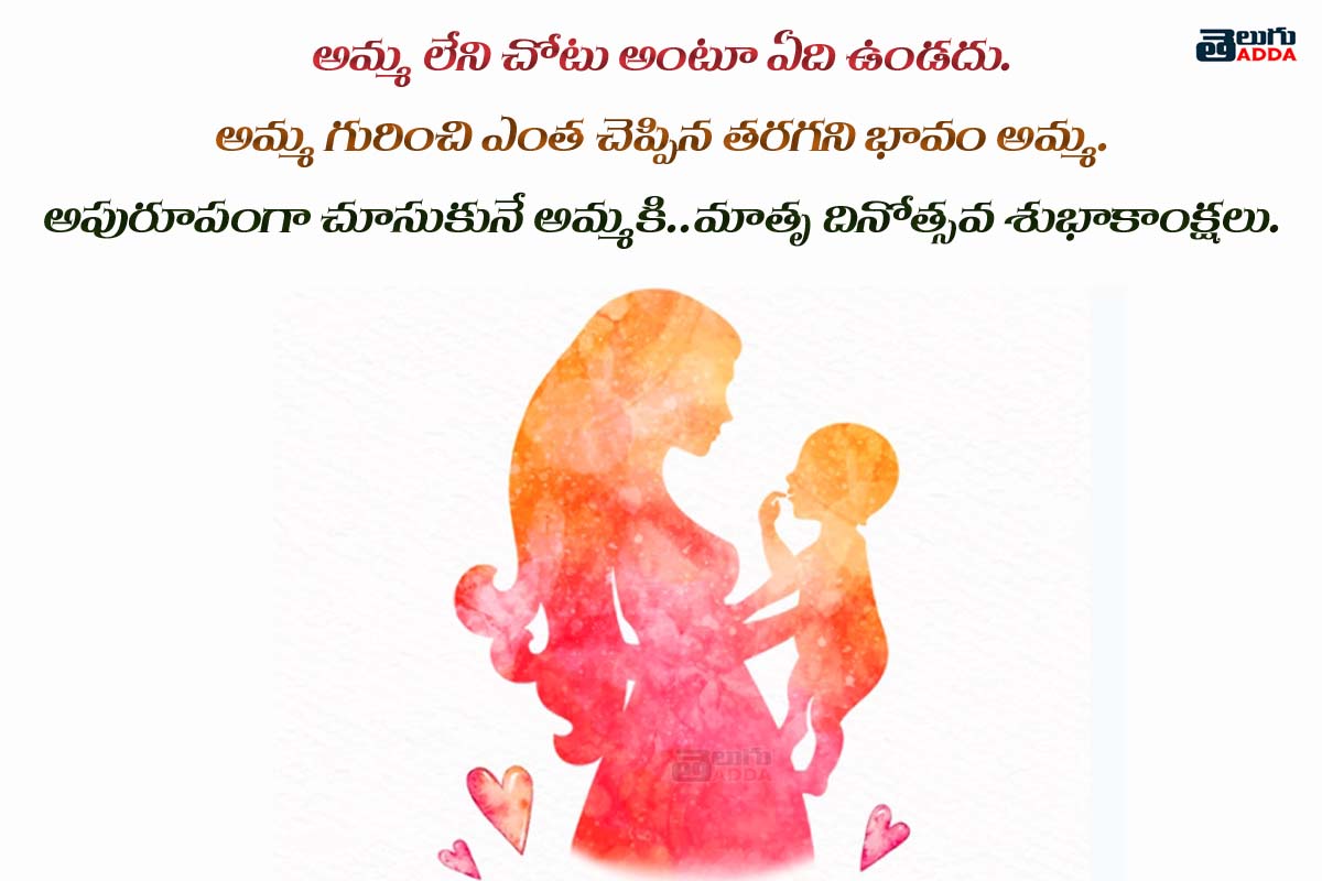 Mother's Day 2020 Images in Telugu