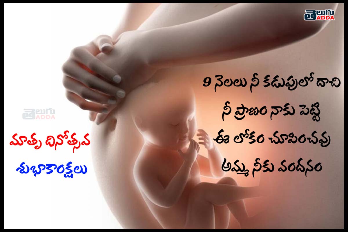 Mother's Day 2020 Images in Telugu