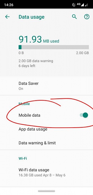 mobile data tips