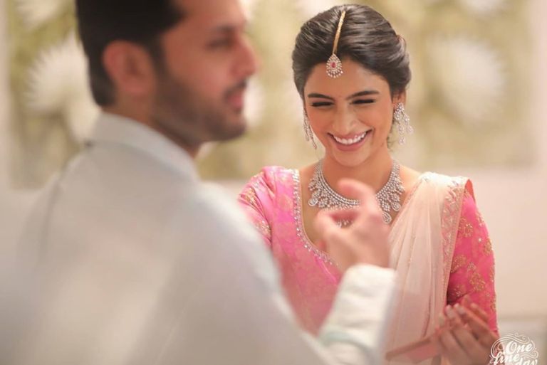 nithin engagement photos