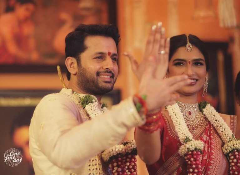 nithin engagement hd photos