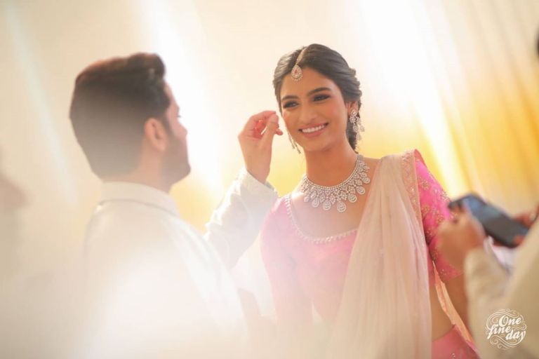 nithin engagement photos