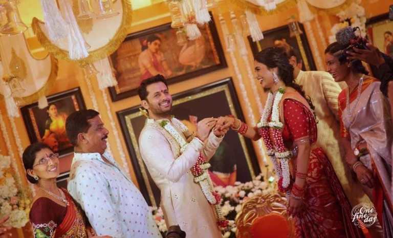 nithin engagement photos