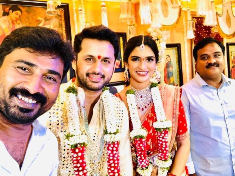 nithin engagement photos