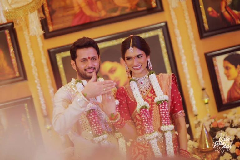 nithin engagement photos