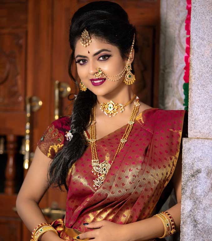 Telugu Serial Actress Mansi Joshi Images