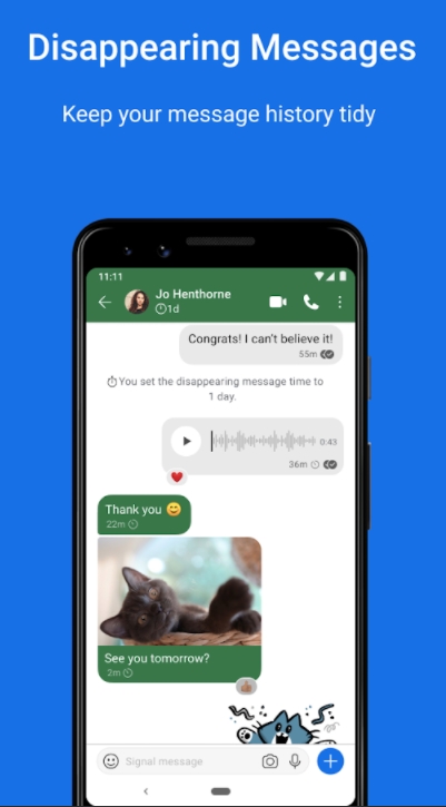 Signal Private Messenger App