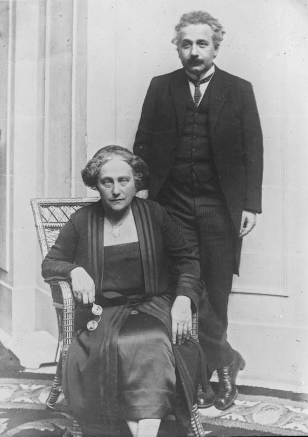 ainstein with wife img 2
