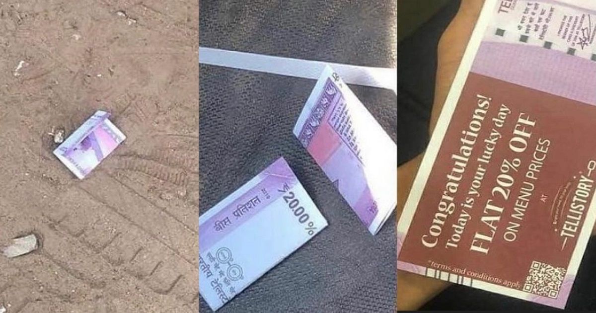 currency note promotion creativity