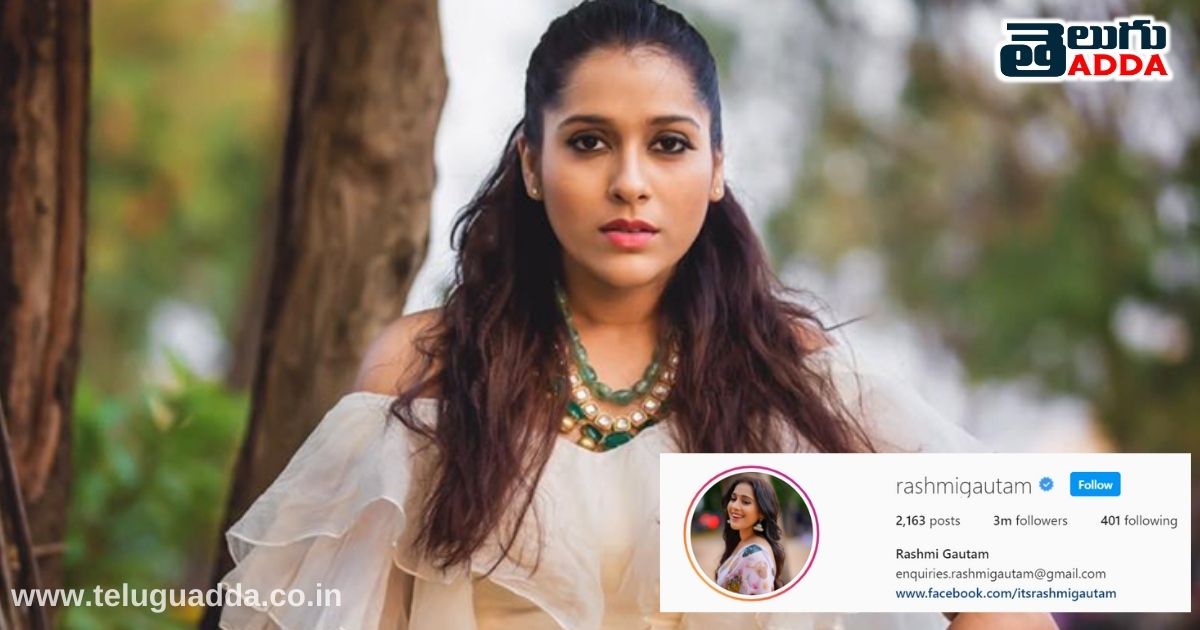 telugu anchors and their number of instagram followers