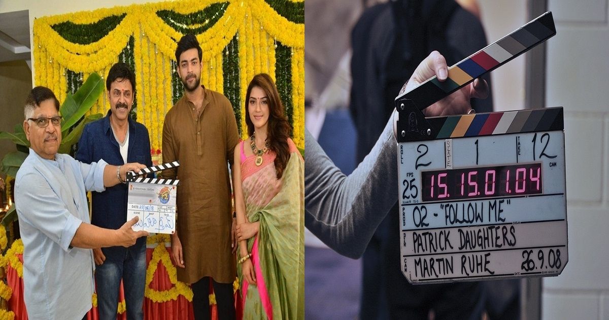 use of clap board in shooting