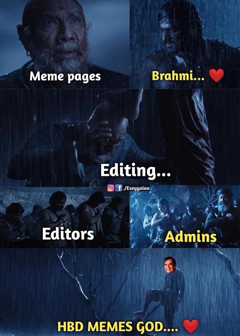 brahmanandam birth day memes 