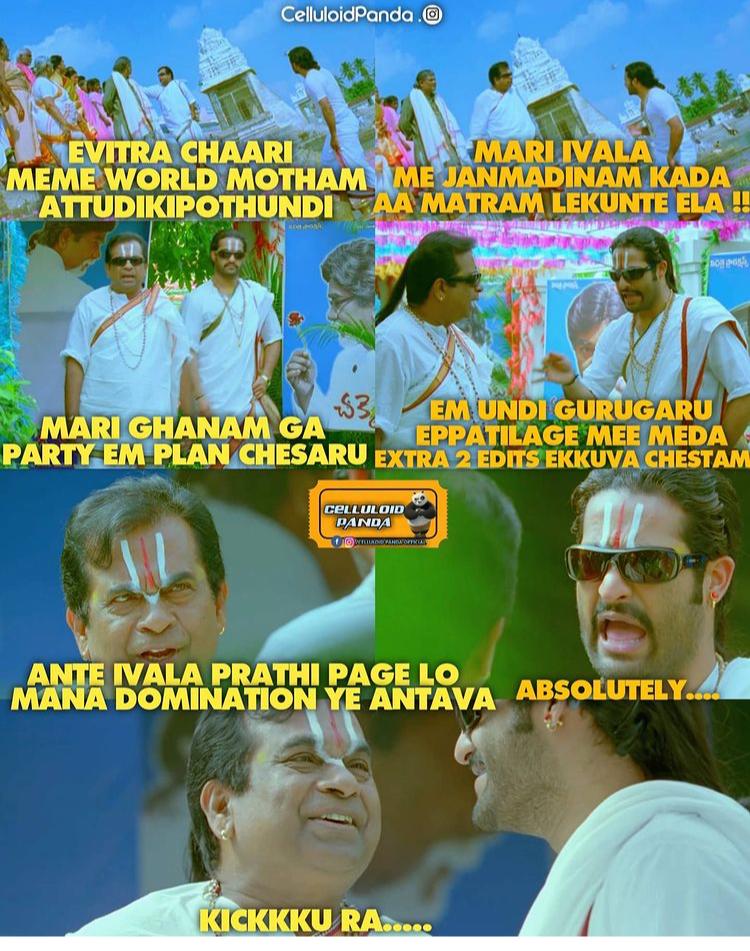 brahmanandam birth day memes 