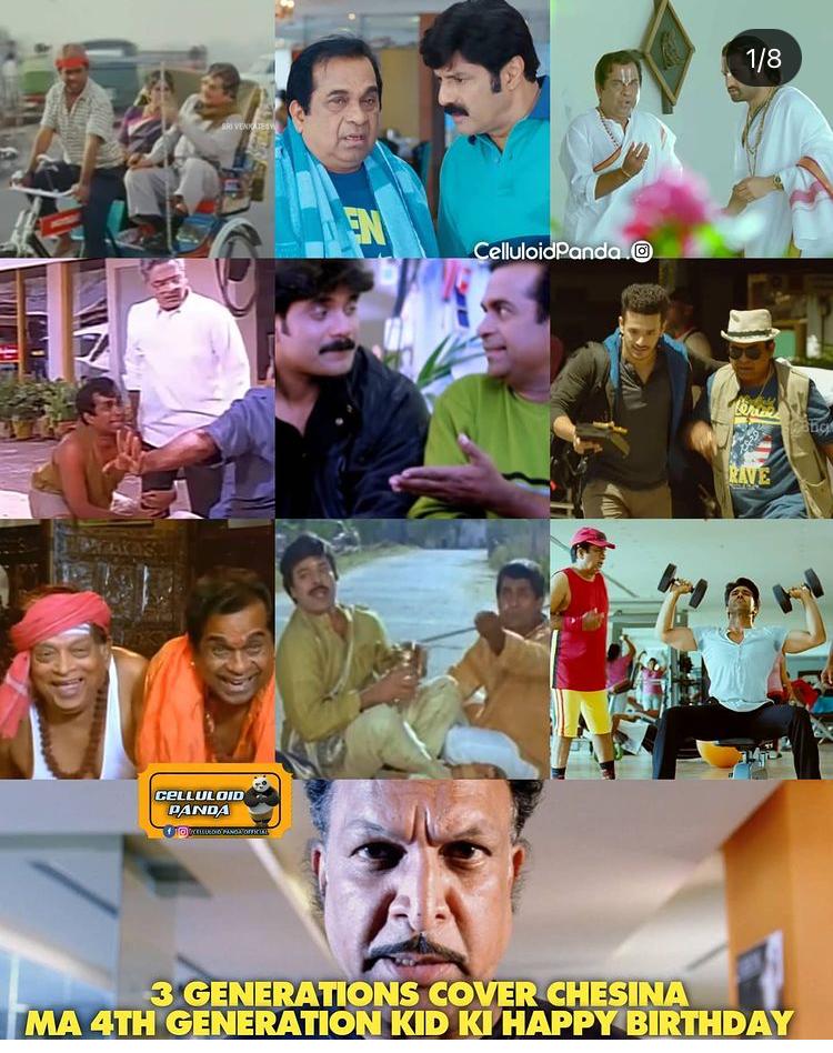 brahmanandam birth day memes 