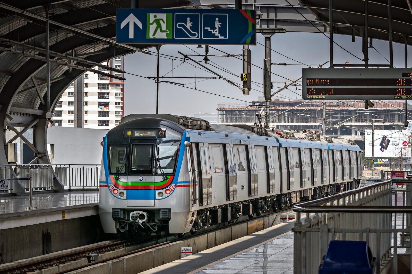 Voice of metro train announcement