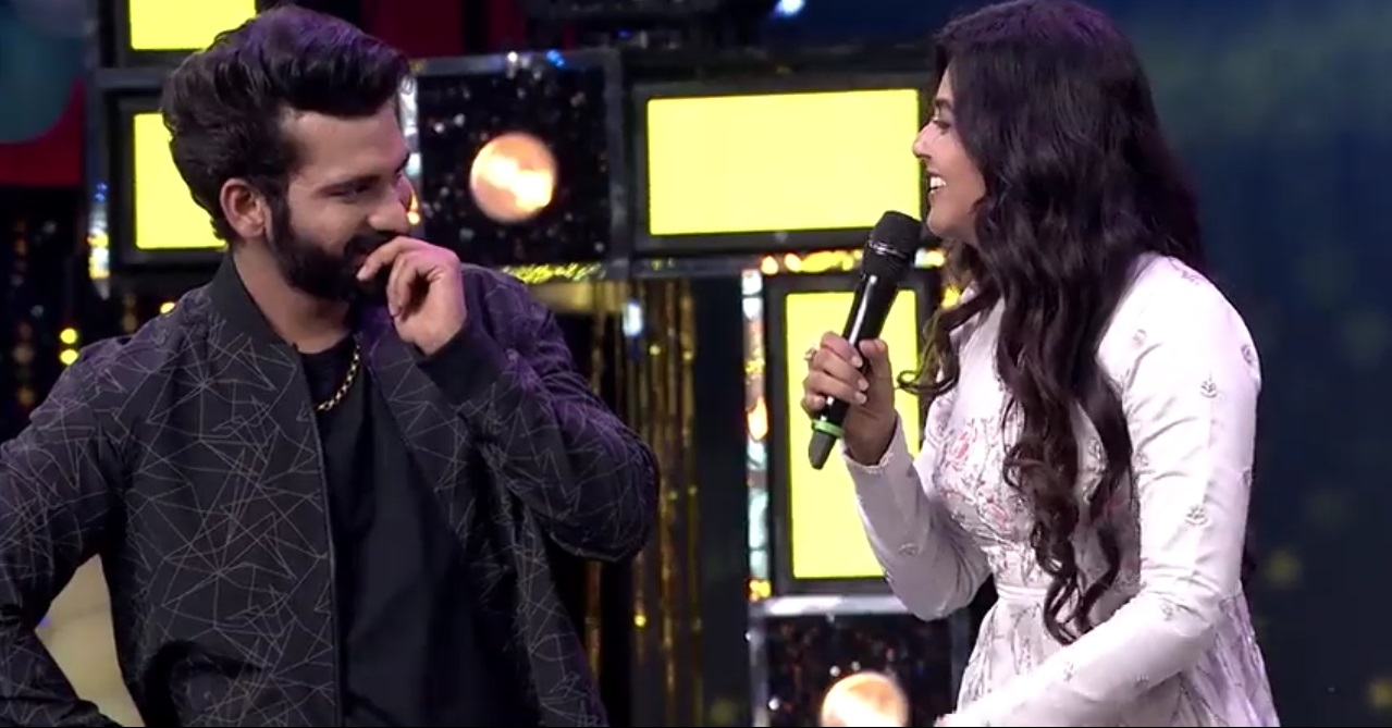 akhil and monal in bb utsavam