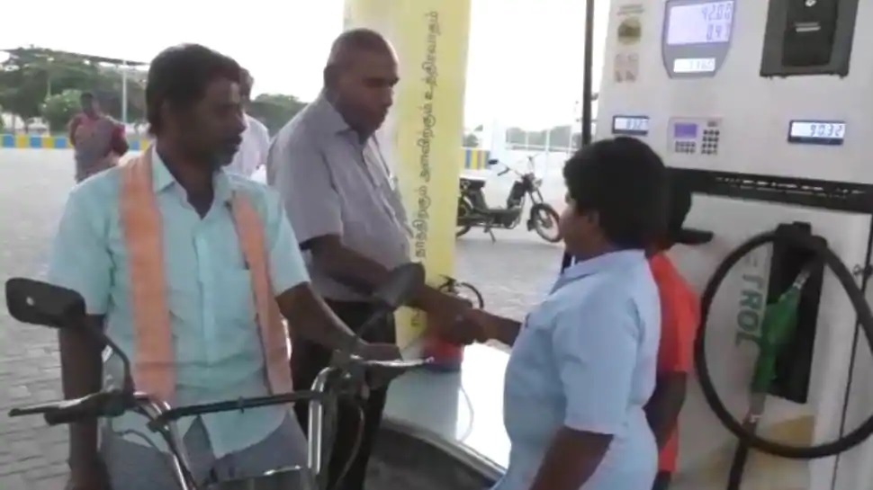 free petrol in tamilanadu