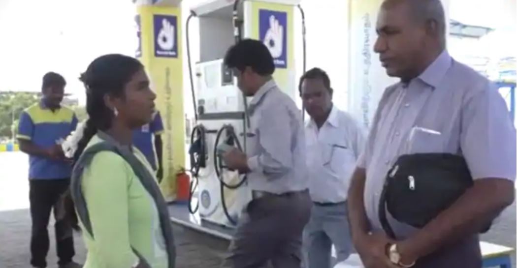 free petrol in tamilanadu