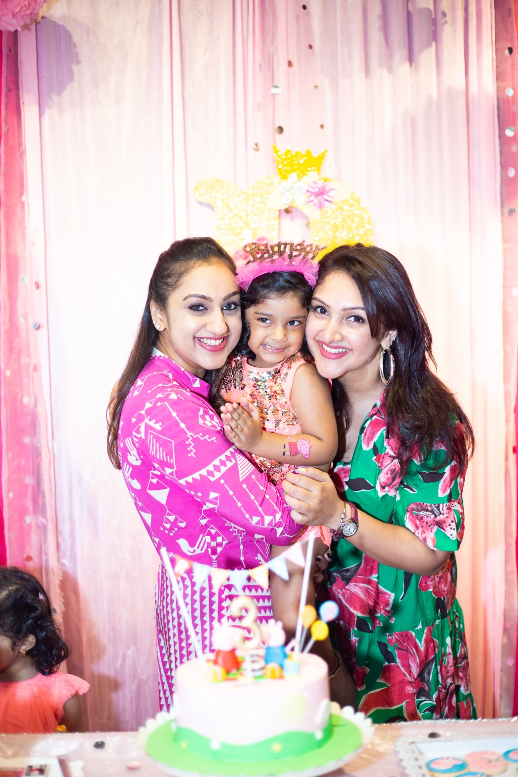 Actress Sridevi Vijaykumar Rahul Daughter Rupikaa 3rd Birthday Stills
