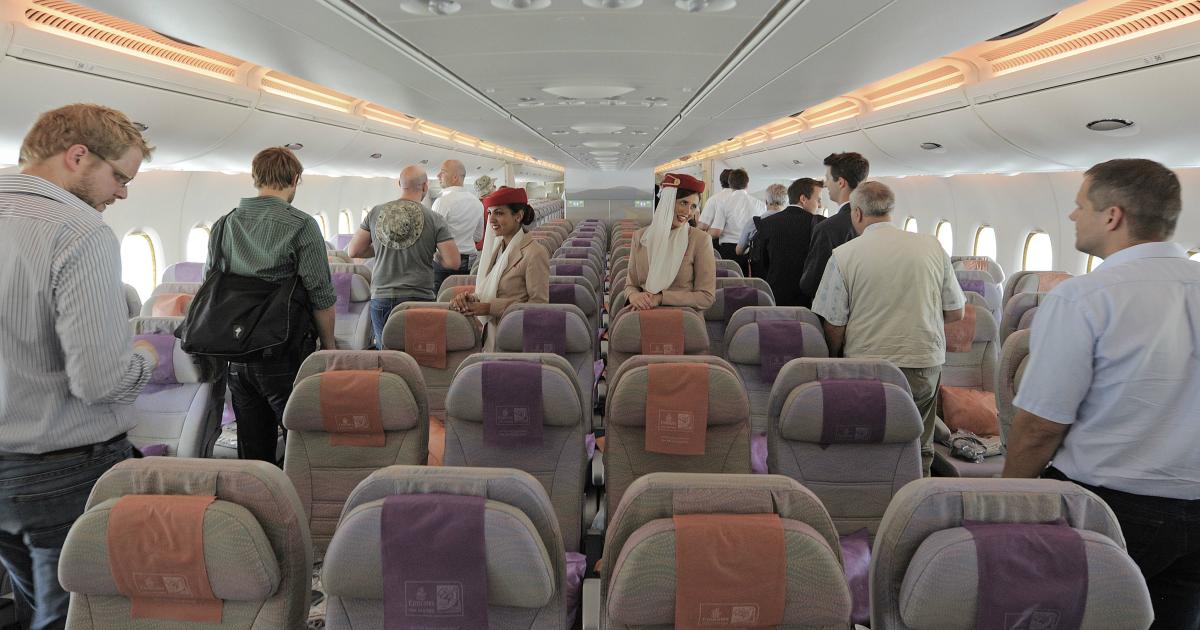 a lady in a flight story
