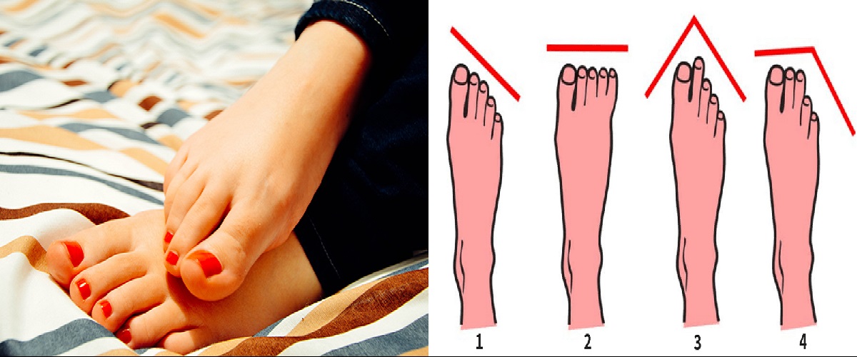 ladies foot fingers