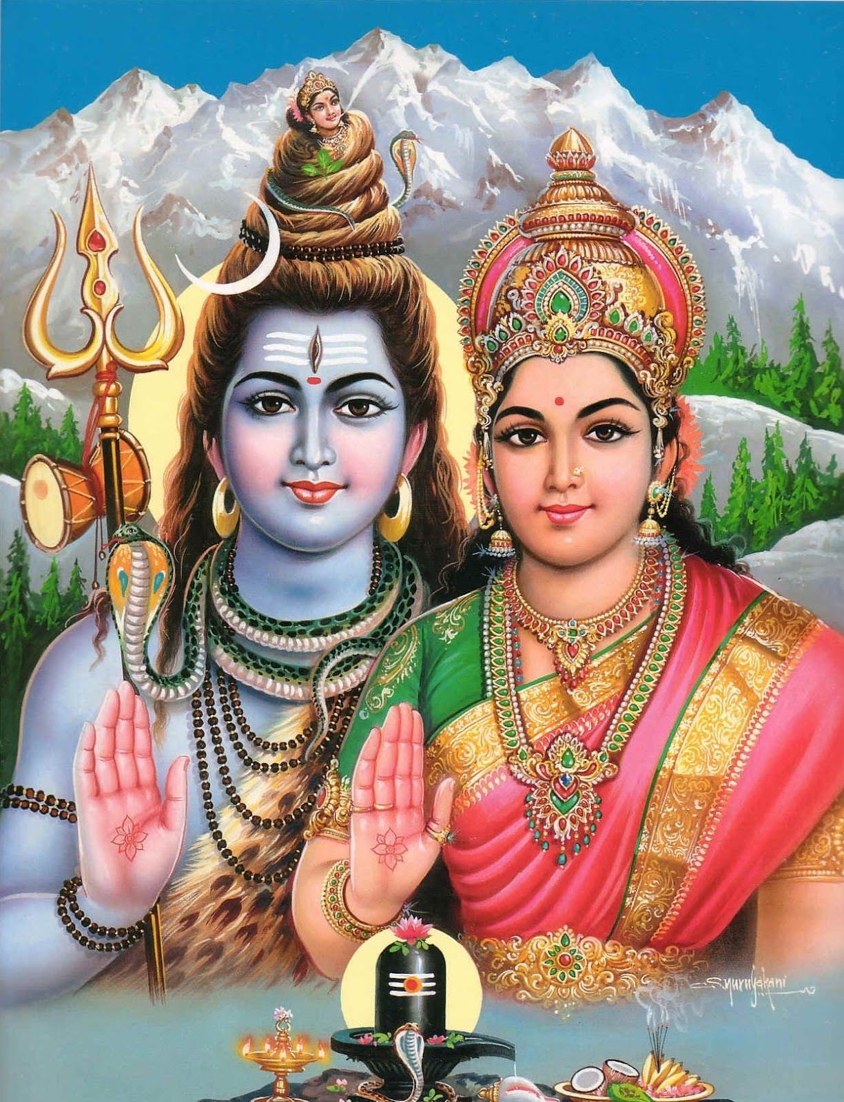 shiv parvathi