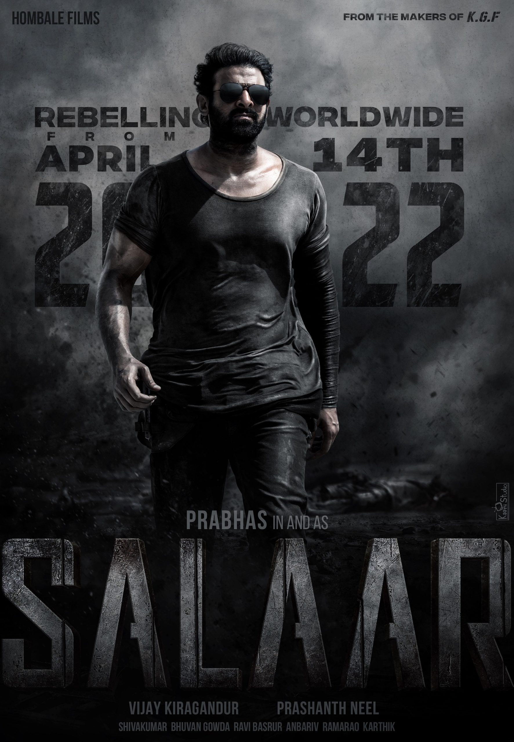 trending memes on salaar release date poster