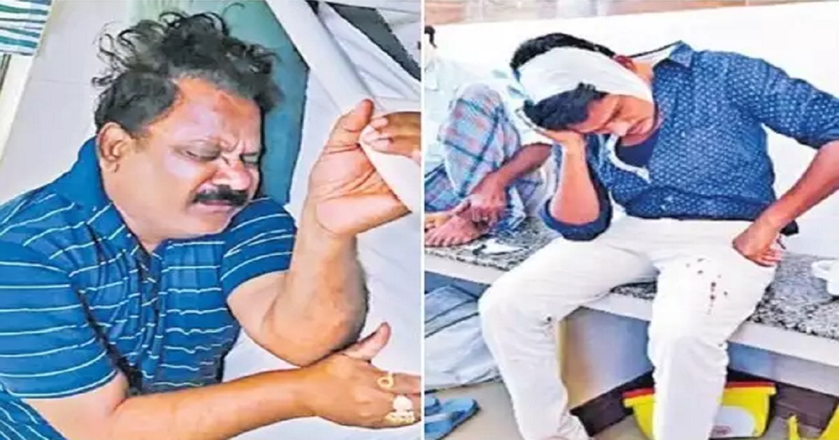 two lecturers fought with each other