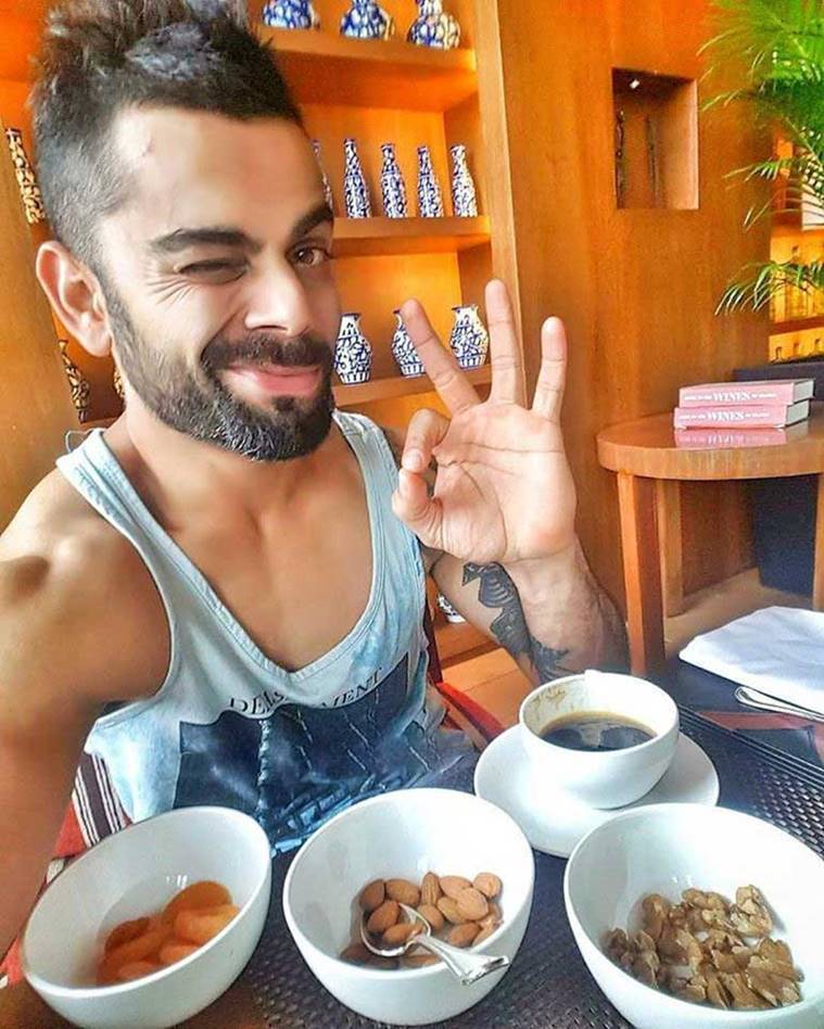 what do cricketers eat during the test match