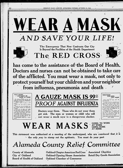 Spanish flu pandemic in 1918