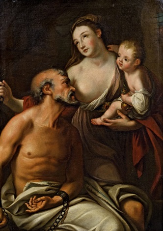 daughter feeding father 2