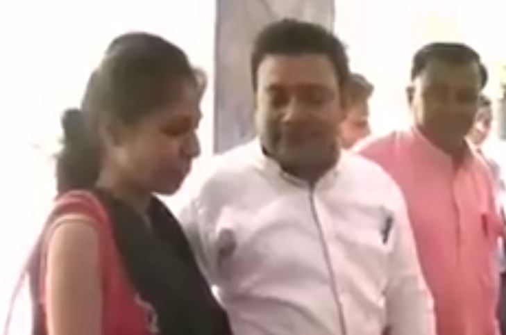 man sings song for wife