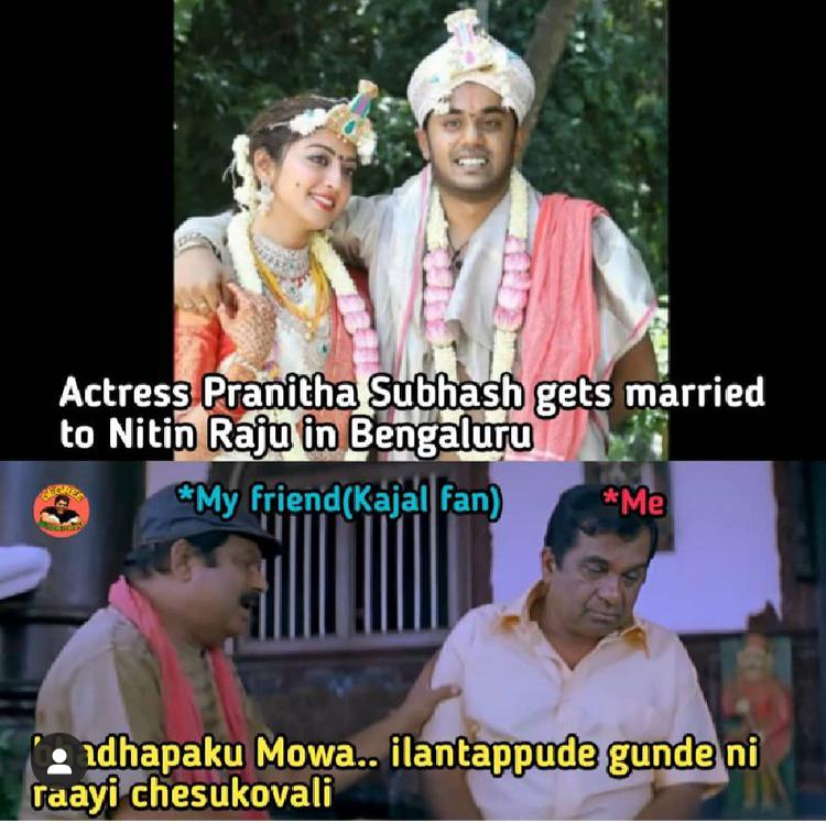 pranitha nithin 3