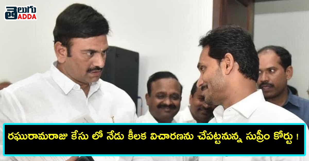 supreme-to-hear-raghu-rama-raju-case