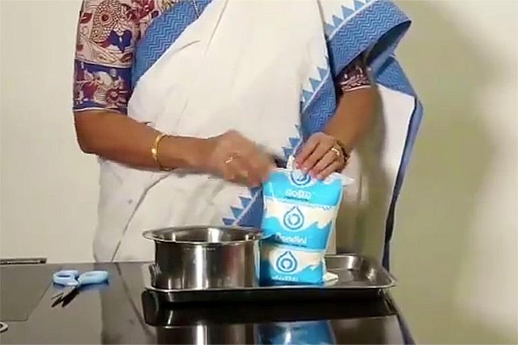 1 milk packet