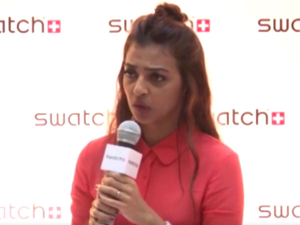 Radhika Apte about her viral video
