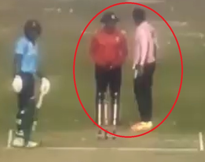Shakib Al Hasan angry behavior video going viral