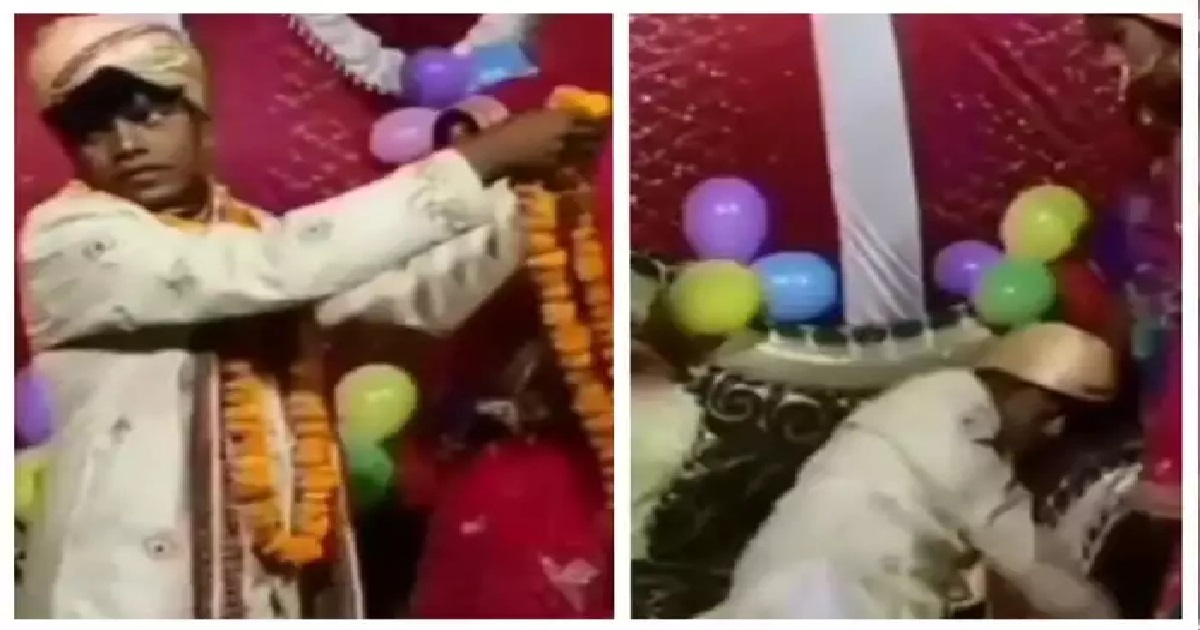 drunk bridegroom