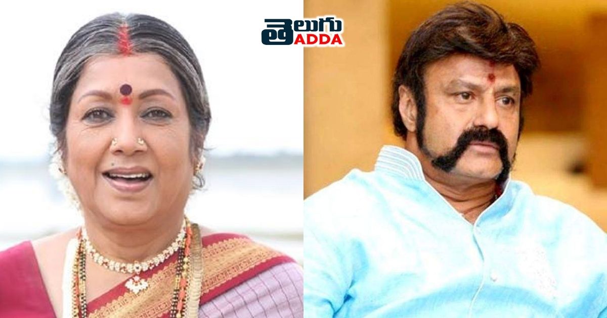 balakrishna extends his condolences on jayanthi demise