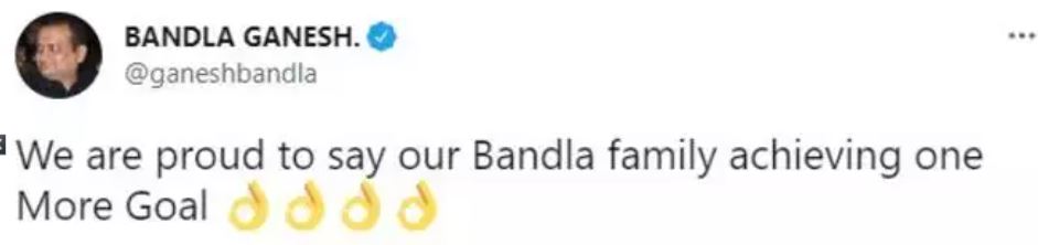 bandla tweet