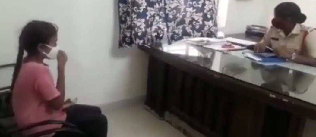 a 12 year old girl approached police 