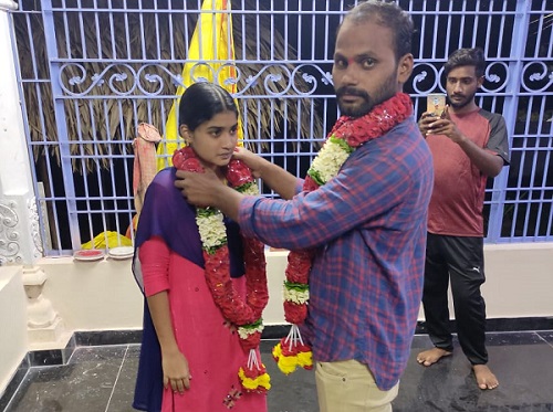 couple married in guntur