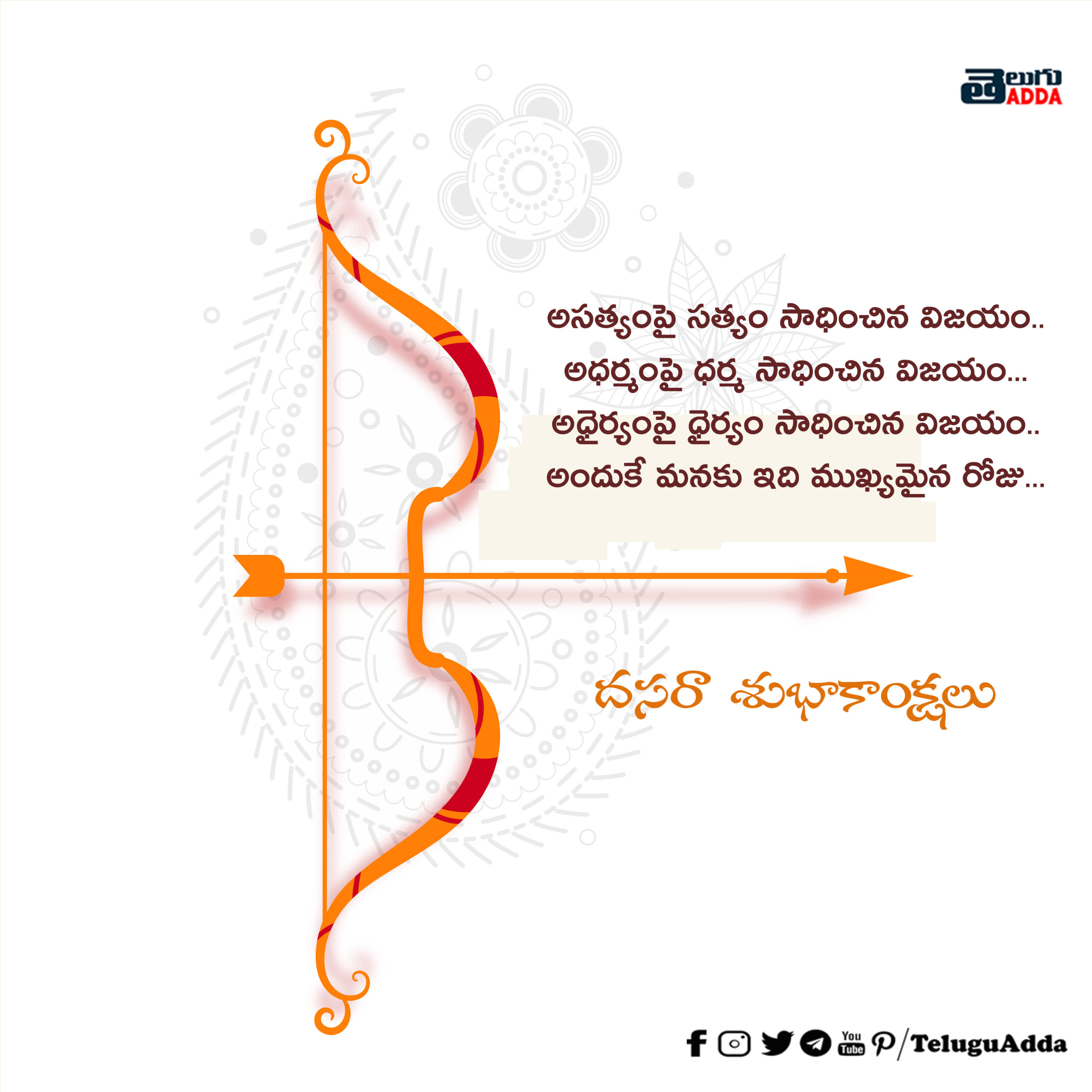 Happy Dasara Images in telugu