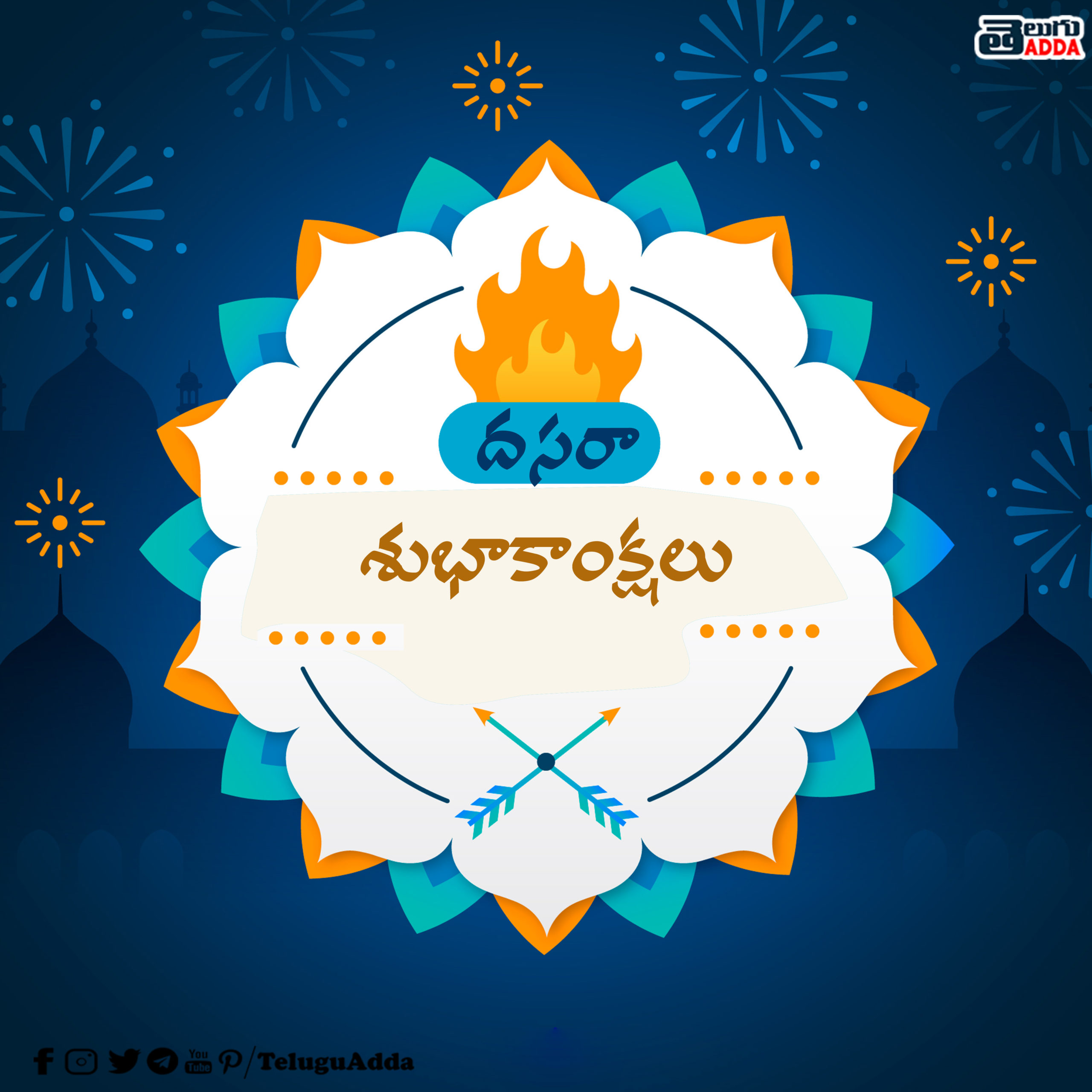 Happy Dasara Images in telugu