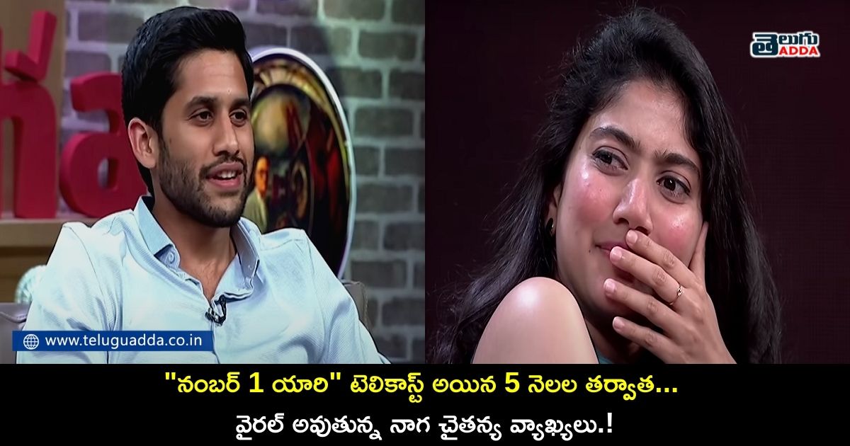 naga chaitanya about social media in no 1 yaari