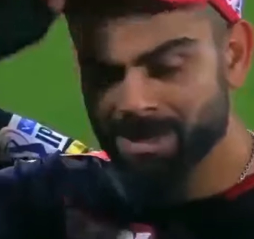 video of virat kohli crying after leaving captaincy